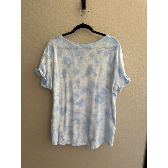 Ana Women's Blue Short sleeve‎ Blouse, short sleeve blouse, womens blouse, - Picture 5 of 6